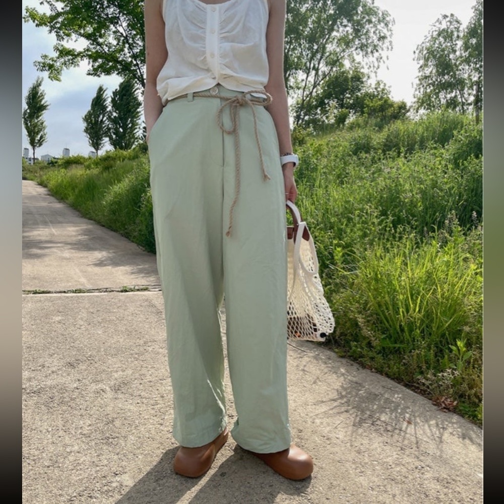 Stylenanda Wide-Leg Long Pants - Picture 3 of 8